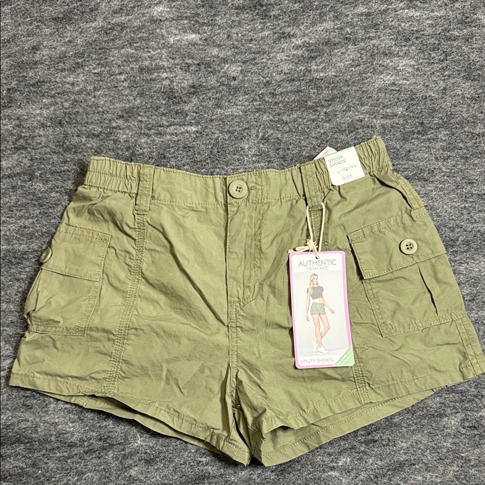 Women's Olive Shorts